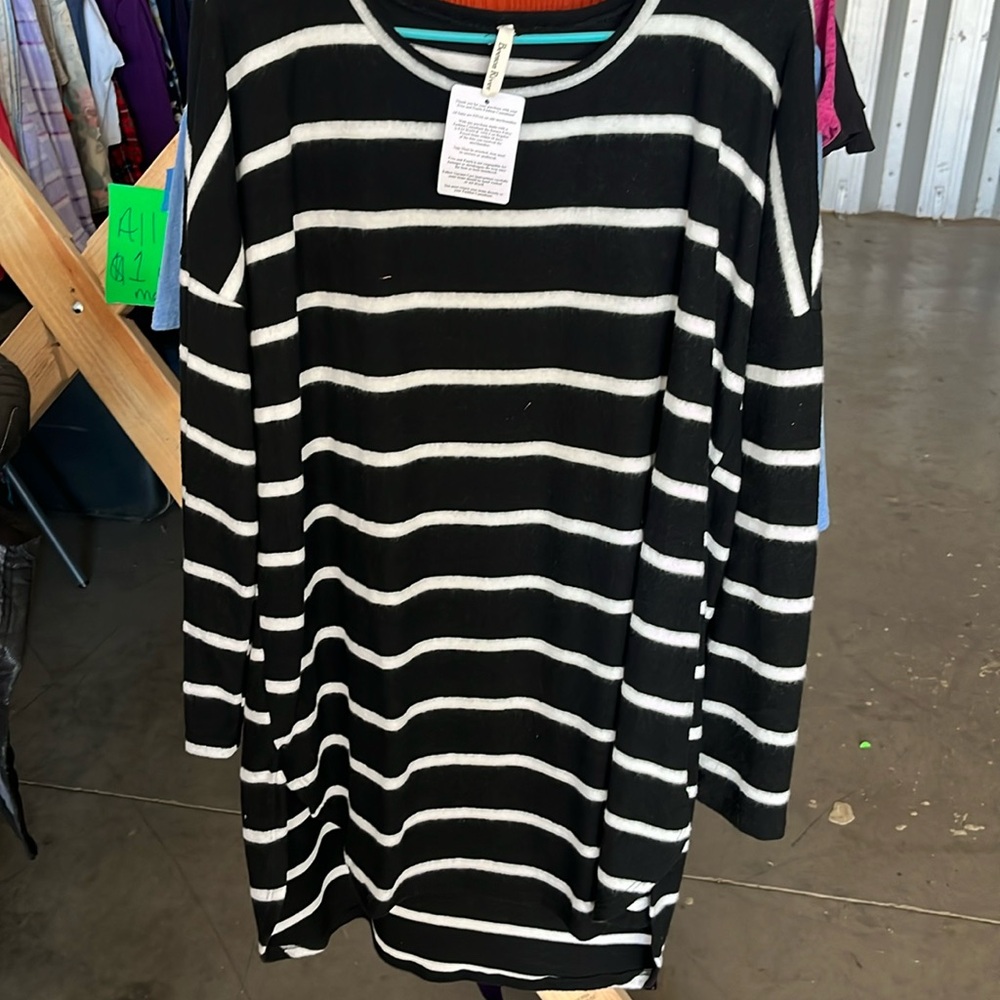 Slit Tunic Top